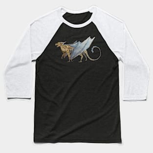 Desert Dragon Baseball T-Shirt